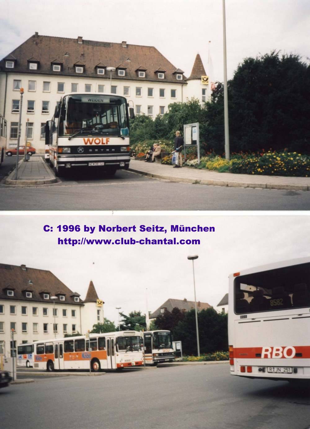 Weiden Busbahnhof 1996