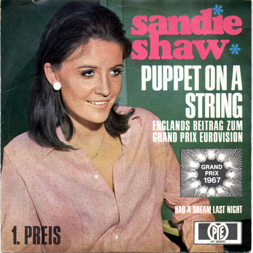 Sandy Shaw Puppet On A String Front 