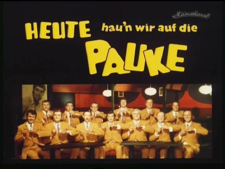 Heute haun wir auf die Pauke - Titel